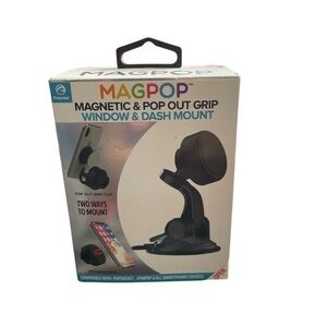 MAGPOP Magnetic & Pop Out Grip (Window & Dash Mount)